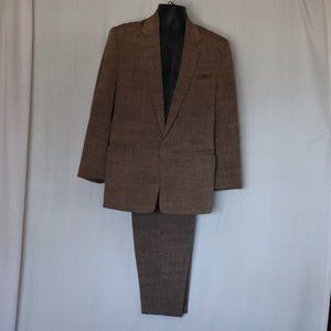 70's "Rock Star" Brown 2pc Suit Mens/Unisex